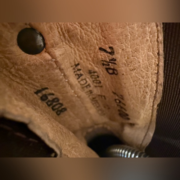 FRYE Carson Chelsea Ankle Boot Dark Brown Size 7.5 - Picture 5 of 7